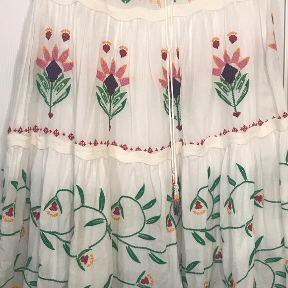 FARM Rio Summer Garden Maxi Skirt **altered piece** - Picture 14 of 16